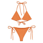 Orange string bikini - Wet Sundays