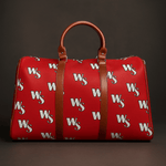Red Monogram Travel Bag - Wet Sundays