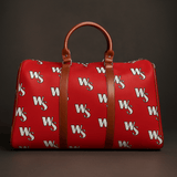 Red Monogram Travel Bag - Wet Sundays