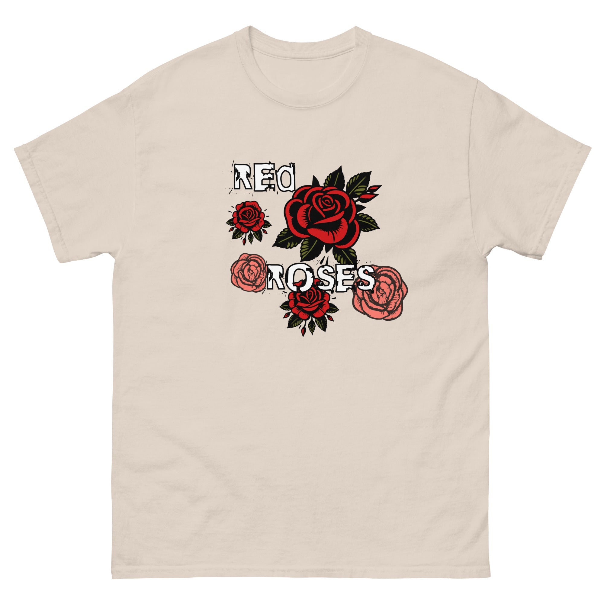 Red Roses classic tee - Wet Sundays