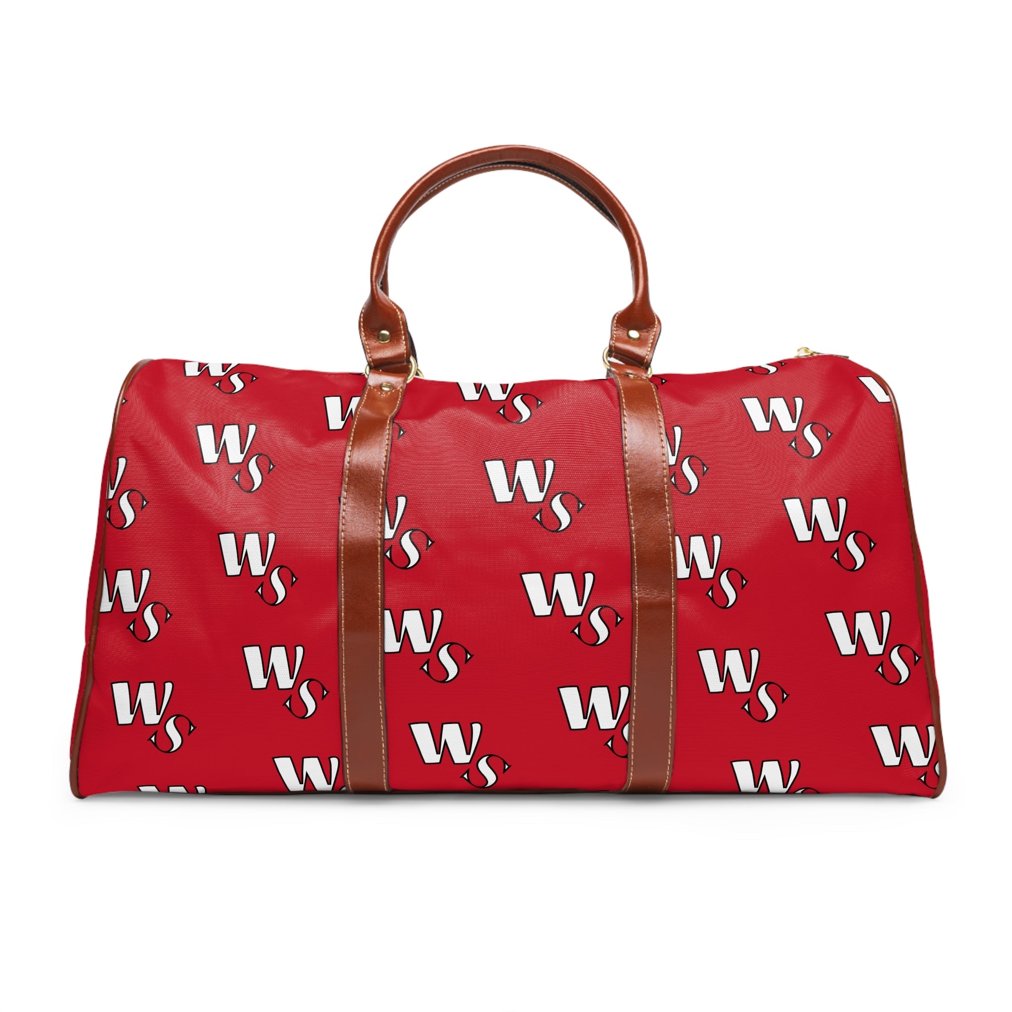 Red Waterproof Travel Bag - Wet Sundays