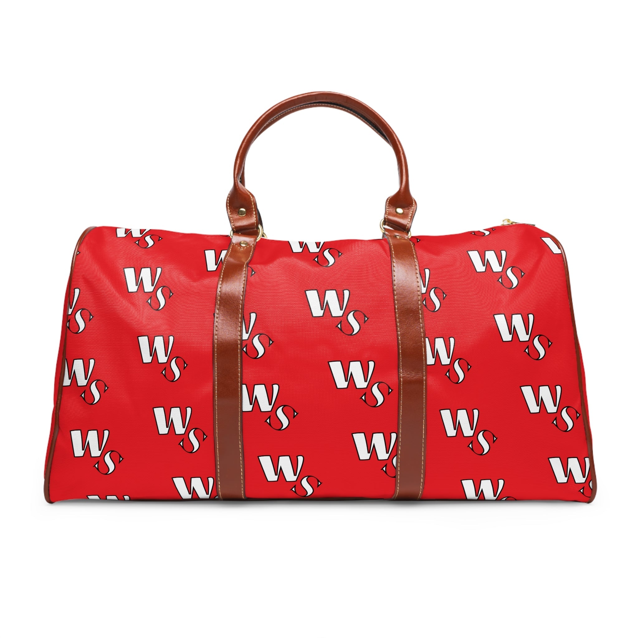 Red Waterproof Travel Bag - Wet Sundays