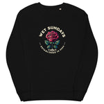 Roses organic sweatshirt - Wet Sundays