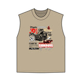 Set Your Own Course Heavy Faded Tank - Wet Sundays