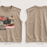 Set Your Own Course Heavy Faded Tank - Wet Sundays