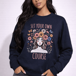 Set Your Own Course Sweatshirt - Wet Sundays