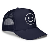 Smiley Face trucker hat - Wet Sundays