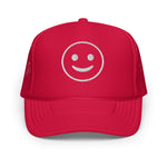 Smiley Face trucker hat - Wet Sundays