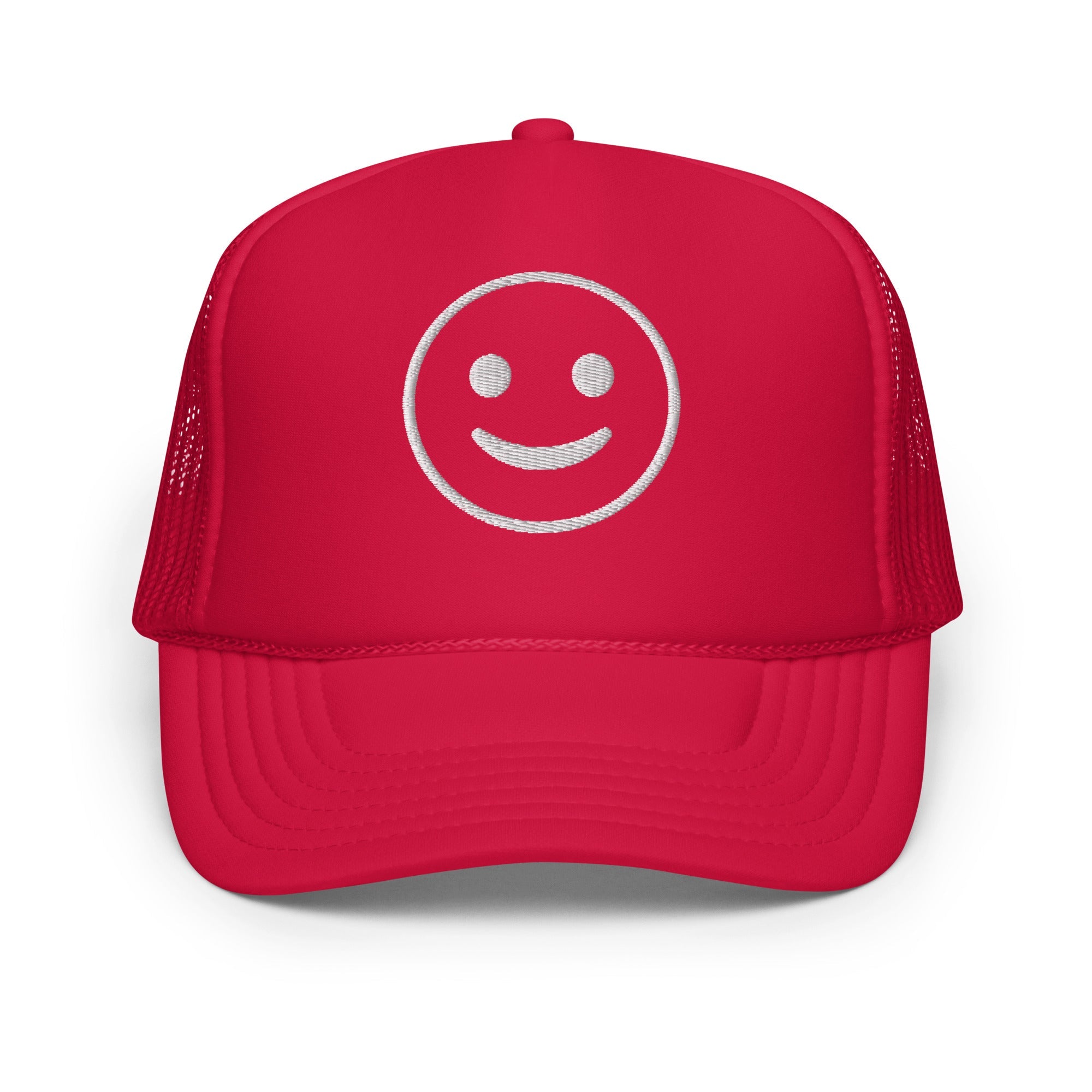 Smiley Face trucker hat - Wet Sundays