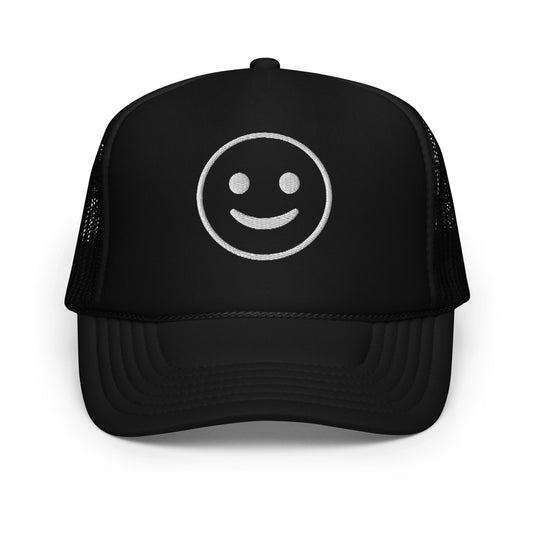 Smiley Face trucker hat - Wet Sundays