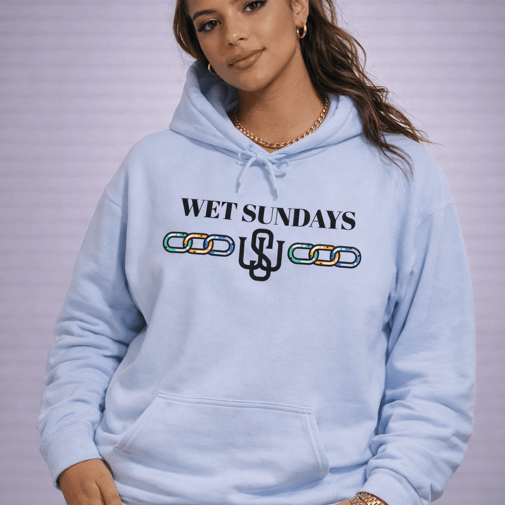 Strong Links Graphic Hoodie - Wet Sundays