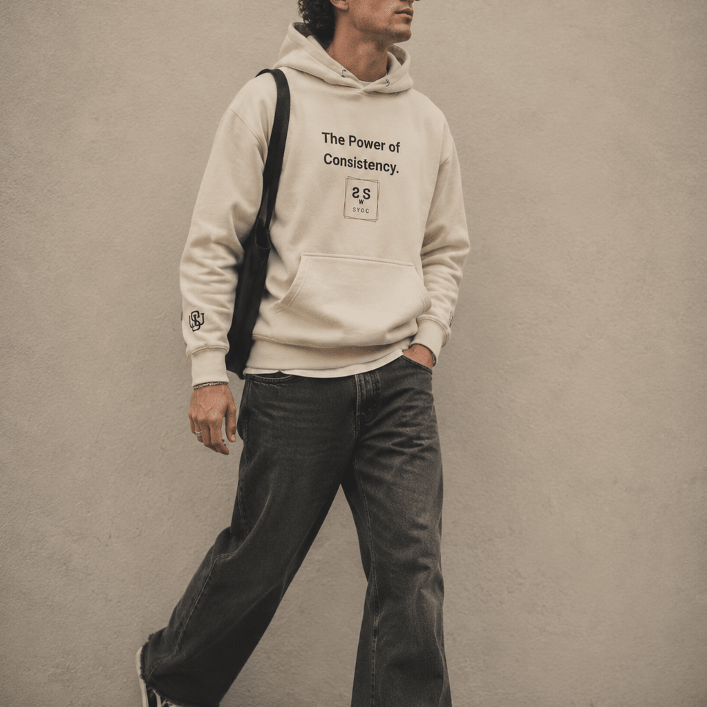 The Power of Consistency Hoodie - Wet Sundays