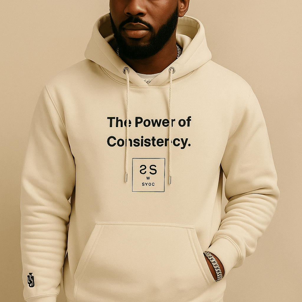 The Power of Consistency Hoodie - Wet Sundays