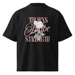 Thorns Oversized High Neck T-shirt - Wet Sundays