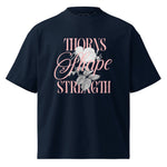 Thorns Oversized High Neck T-shirt - Wet Sundays