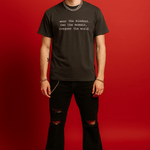 Wear the mindset Oversized faded T-shirt - Wet Sundays