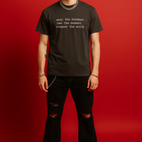 Wear the mindset Oversized faded T-shirt - Wet Sundays