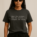 Wear the mindset Oversized faded T-shirt - Wet Sundays