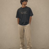Wear the mindset Oversized faded T-shirt - Wet Sundays