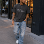 Wear the mindset Oversized faded T-shirt - Wet Sundays