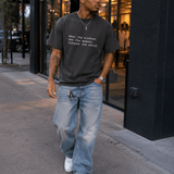 Wear the mindset Oversized faded T-shirt - Wet Sundays