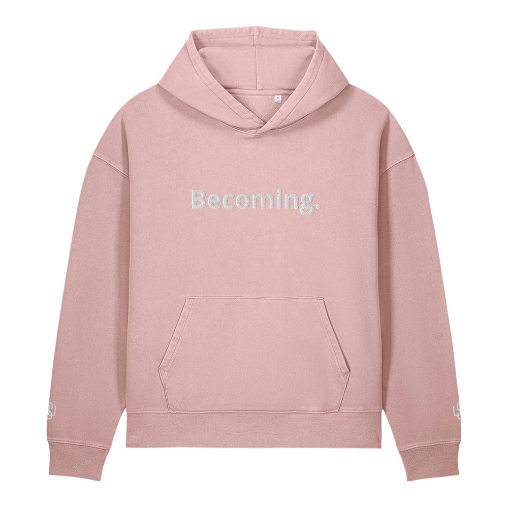 Wet Sundays Becoming. Embroidered Vintage Hoodie - Wet Sundays