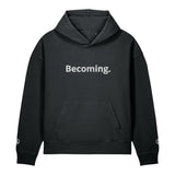 Wet Sundays Becoming. Embroidered Vintage Hoodie - Wet Sundays