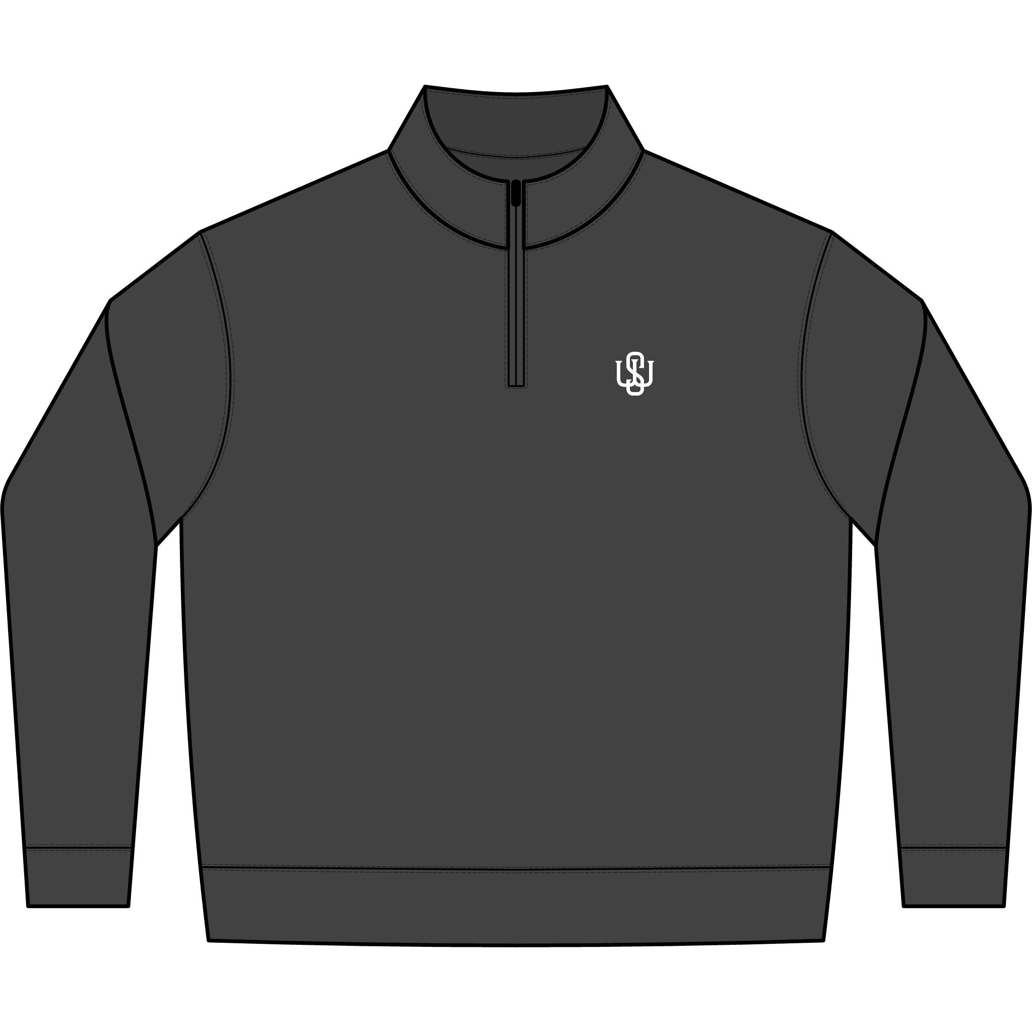 Wet Sundays Faded Half-Zip Sweatshirt - Wet Sundays