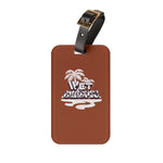 Wet Sundays Journey Luggage Tag — Luggage Brown - Wet Sundays