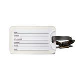 Wet Sundays Journey Luggage Tag — Luggage Brown - Wet Sundays