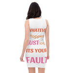 Whatever Happens Bodycon dress - Wet Sundays