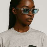 WS Crystal Blue Sunglasses - Wet Sundays