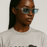 WS Crystal Blue Sunglasses - Wet Sundays