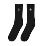 WS Embroidered socks - Wet Sundays