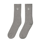 WS Embroidered socks - Wet Sundays