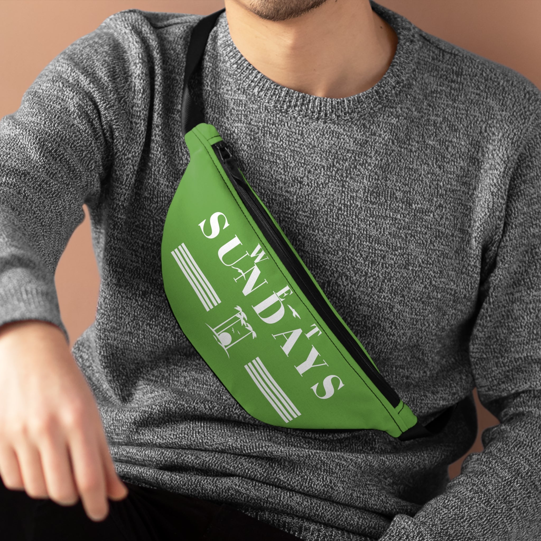 WS Green Fanny Pack - Wet Sundays