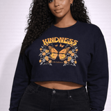WS Kindness Crop Sweatshirt - Wet Sundays
