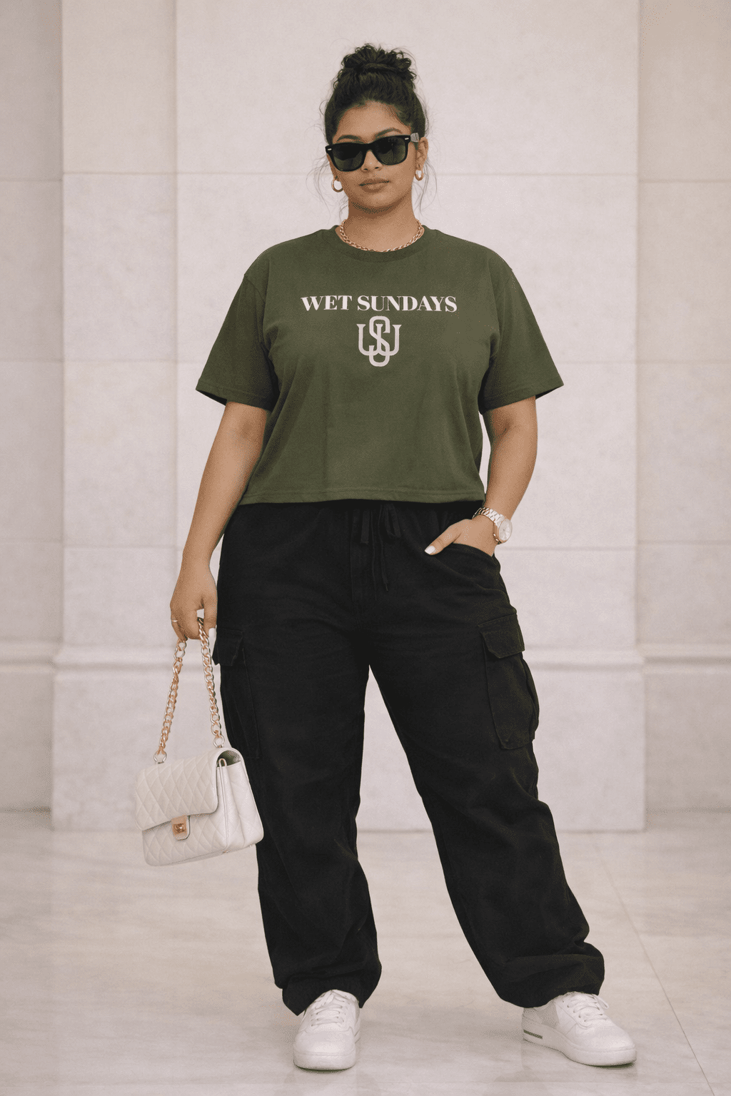 WS Logo Heavy Cotton Tee - Wet Sundays