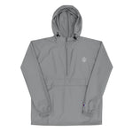 WS Men Embroidered Packable Jacket - Wet Sundays
