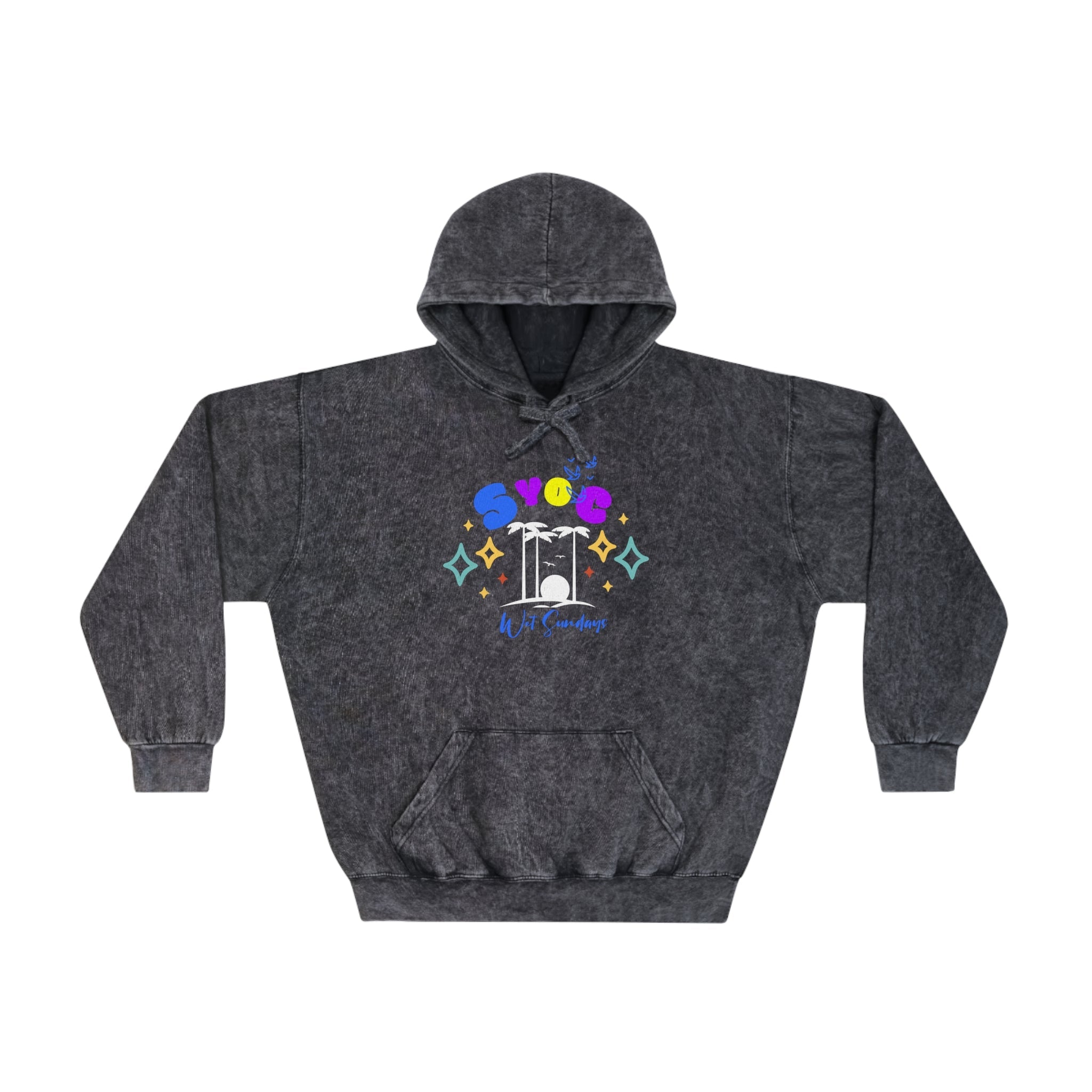 WS Mineral Wash Hoodie - Wet Sundays