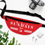 WS Red Fanny Pack - Wet Sundays