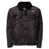 WS Unisex denim sherpa jacket - Wet Sundays