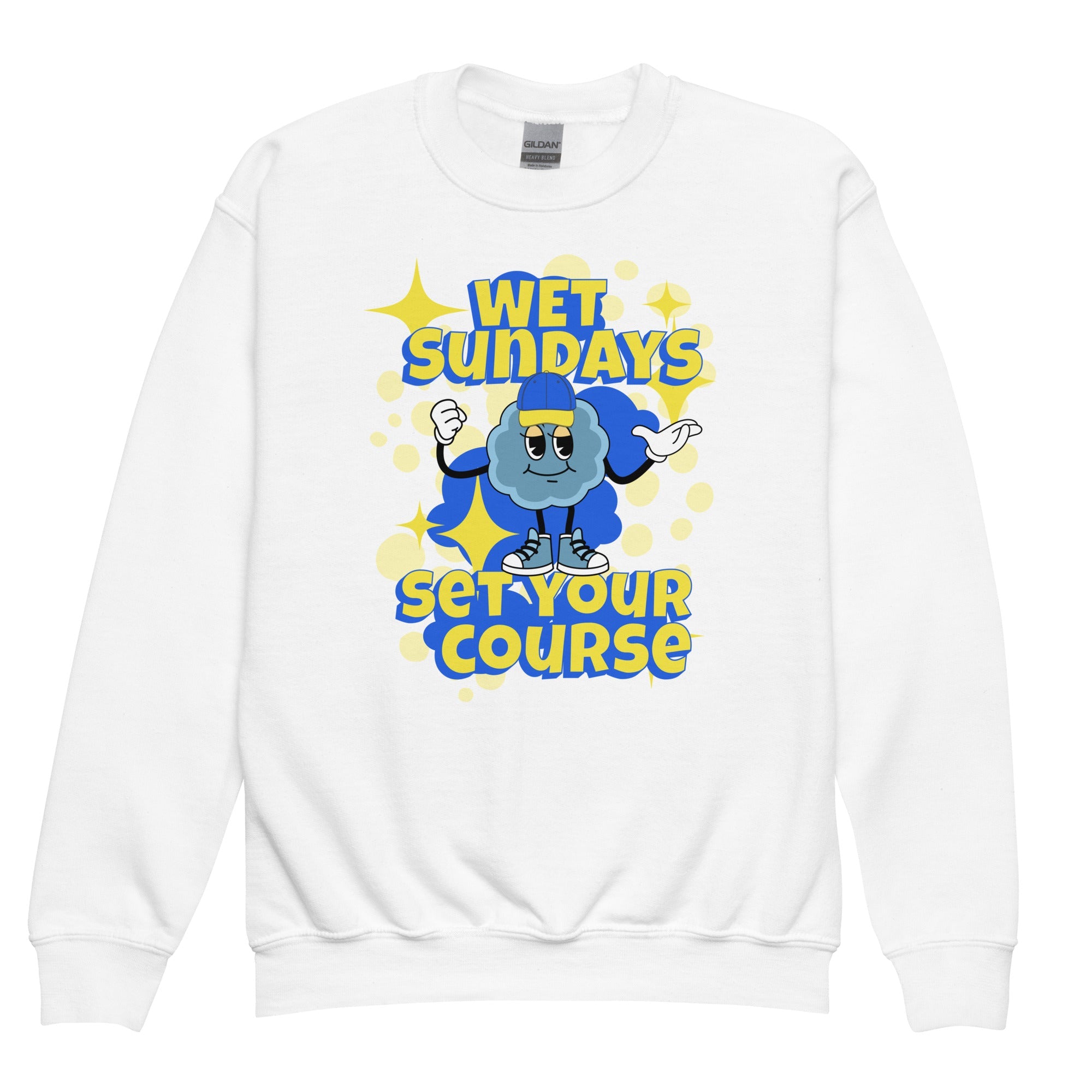 Youth crewneck sweatshirt - Wet Sundays