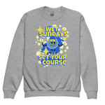 Youth crewneck sweatshirt - Wet Sundays