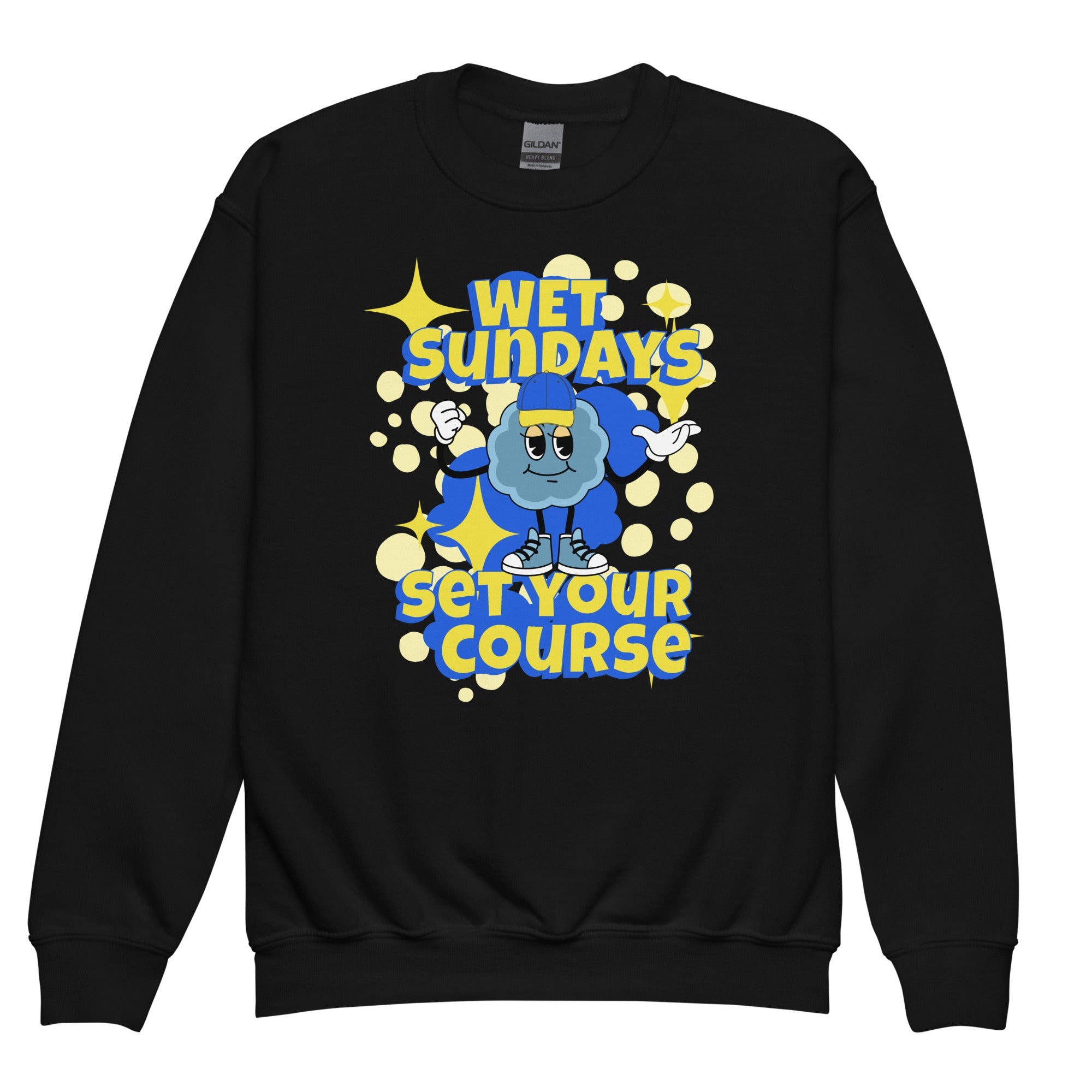 Youth crewneck sweatshirt - Wet Sundays