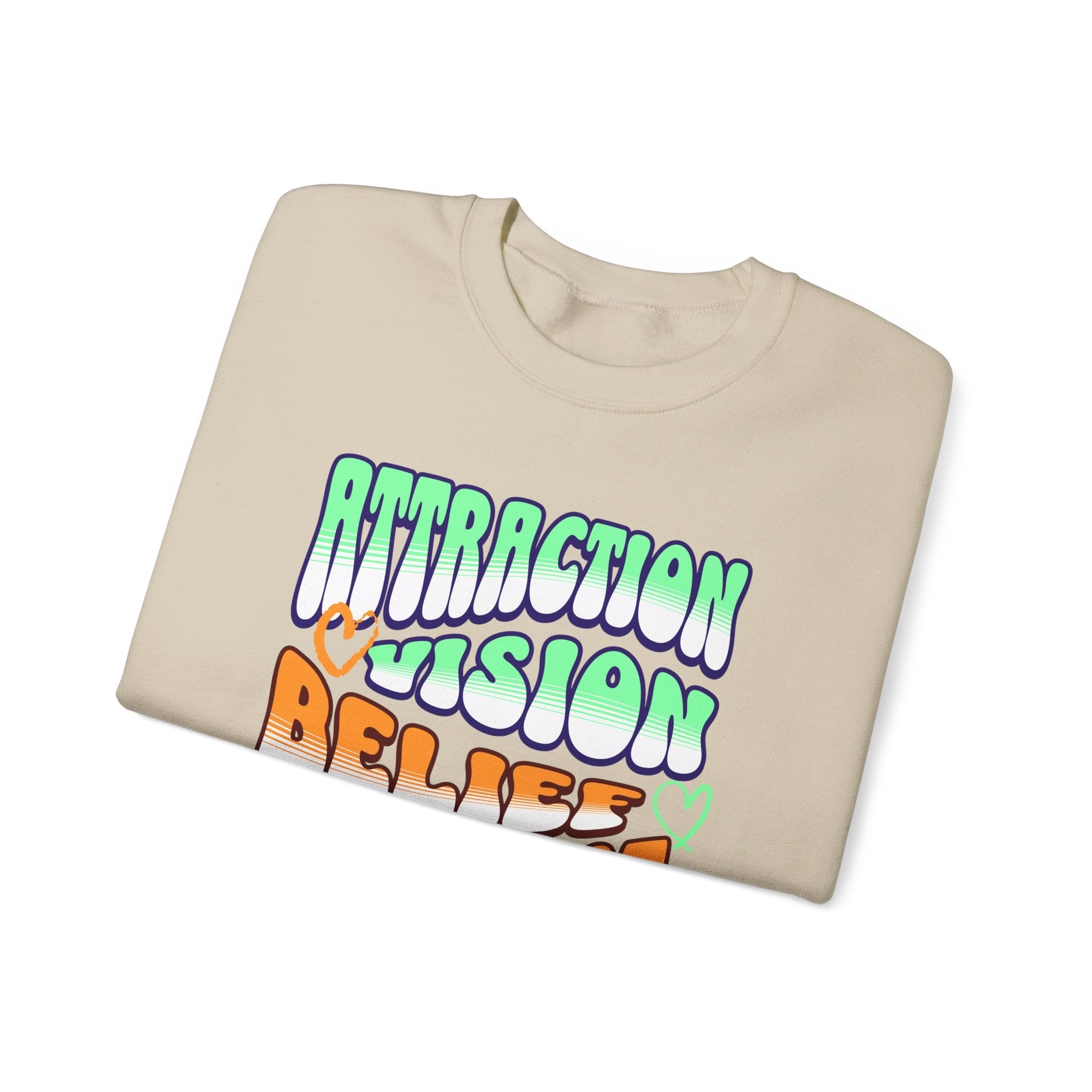 Attraction and Belief Crewneck Sweatshirt - Wet Sundays