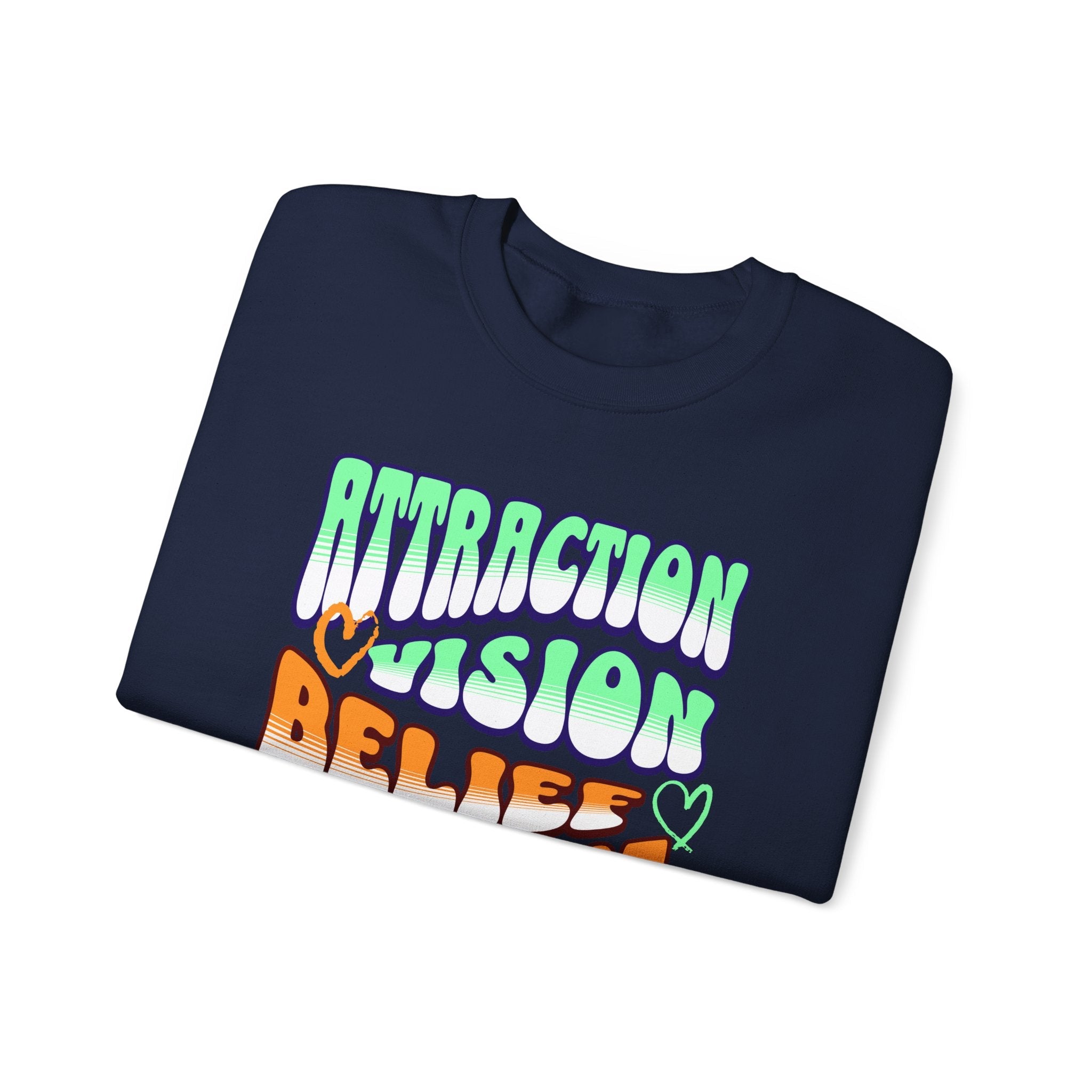 Attraction and Belief Crewneck Sweatshirt - Wet Sundays