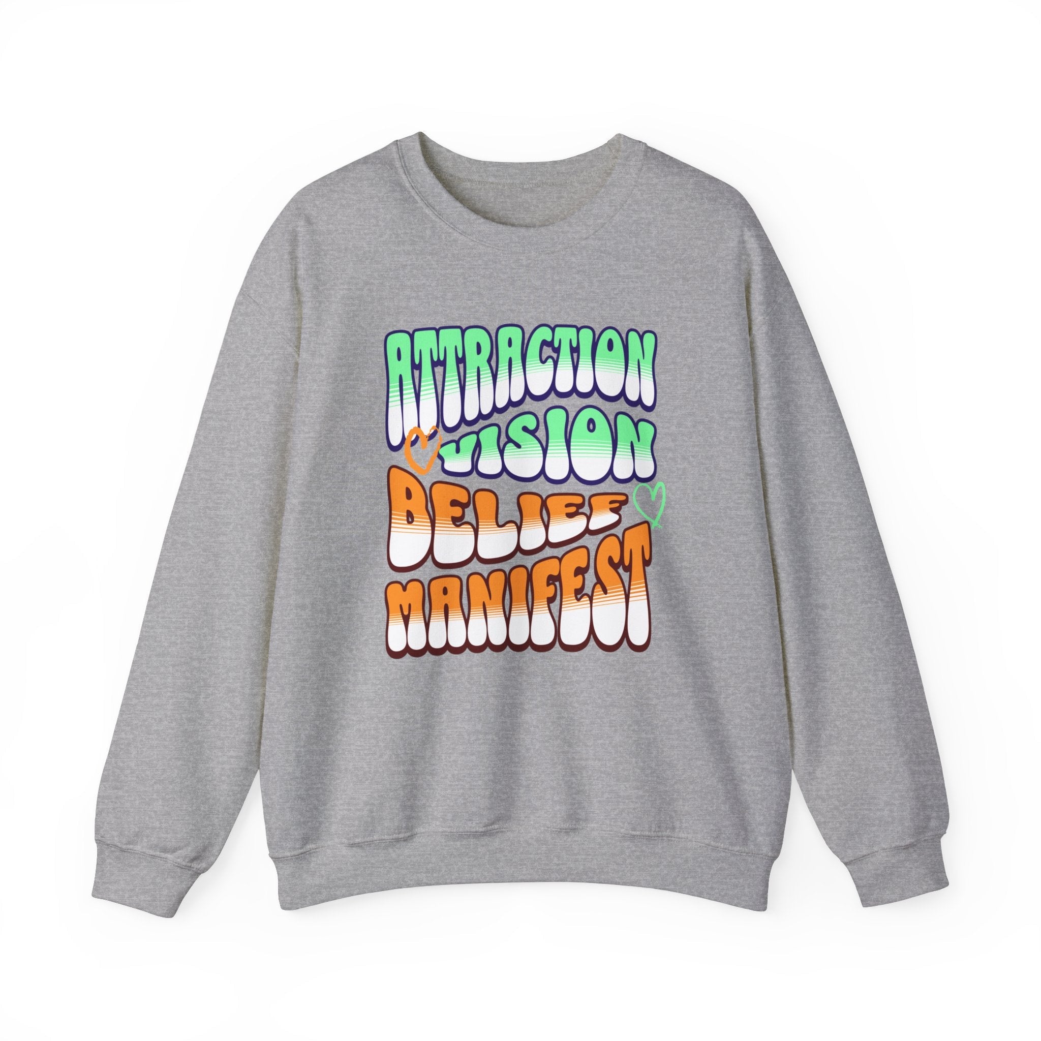 Attraction and Belief Crewneck Sweatshirt - Wet Sundays