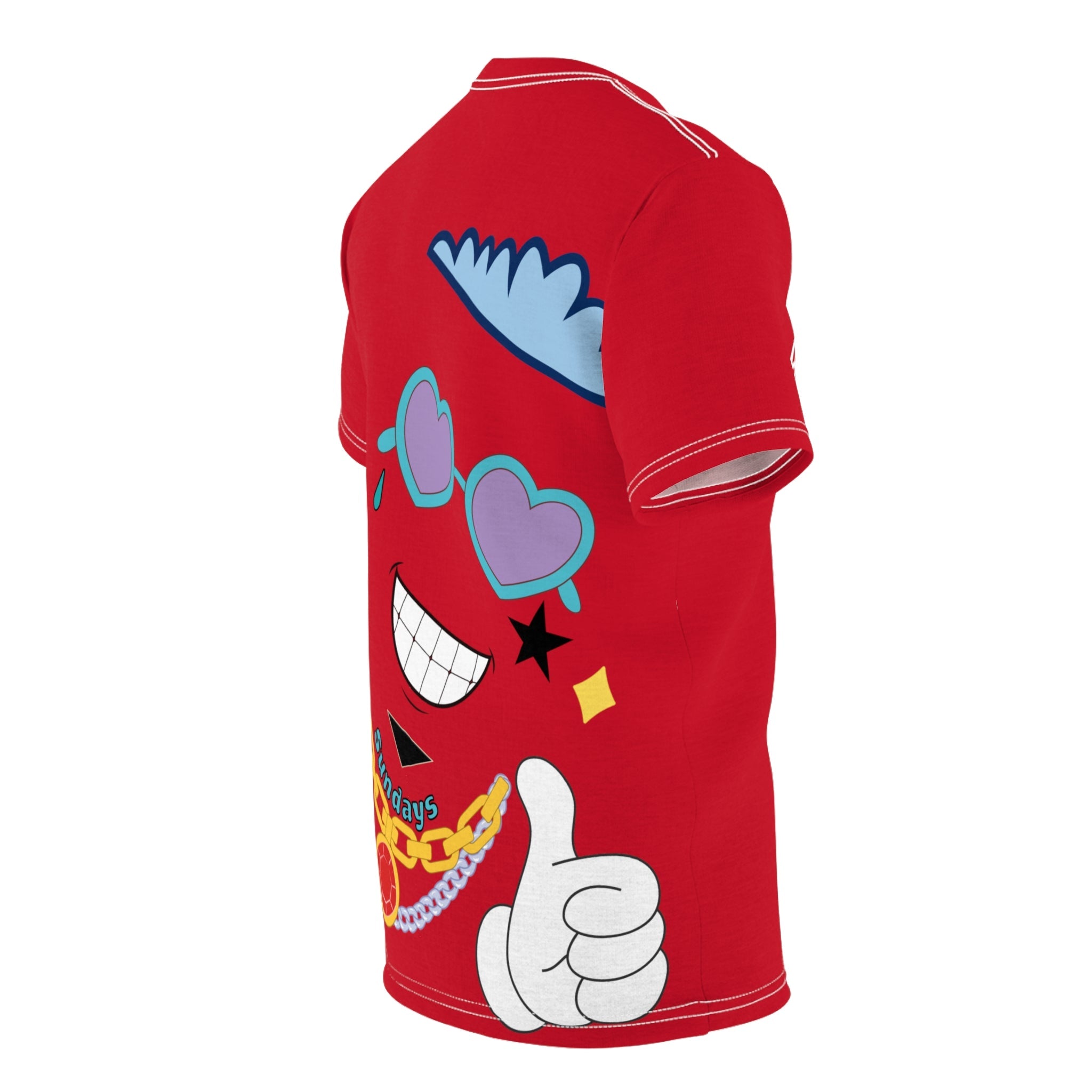Cartoon Sunday Sailing T-shirt - Wet Sundays