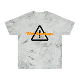 Dyed Caution Graphic Sailing T-shirt - Wet Sundays